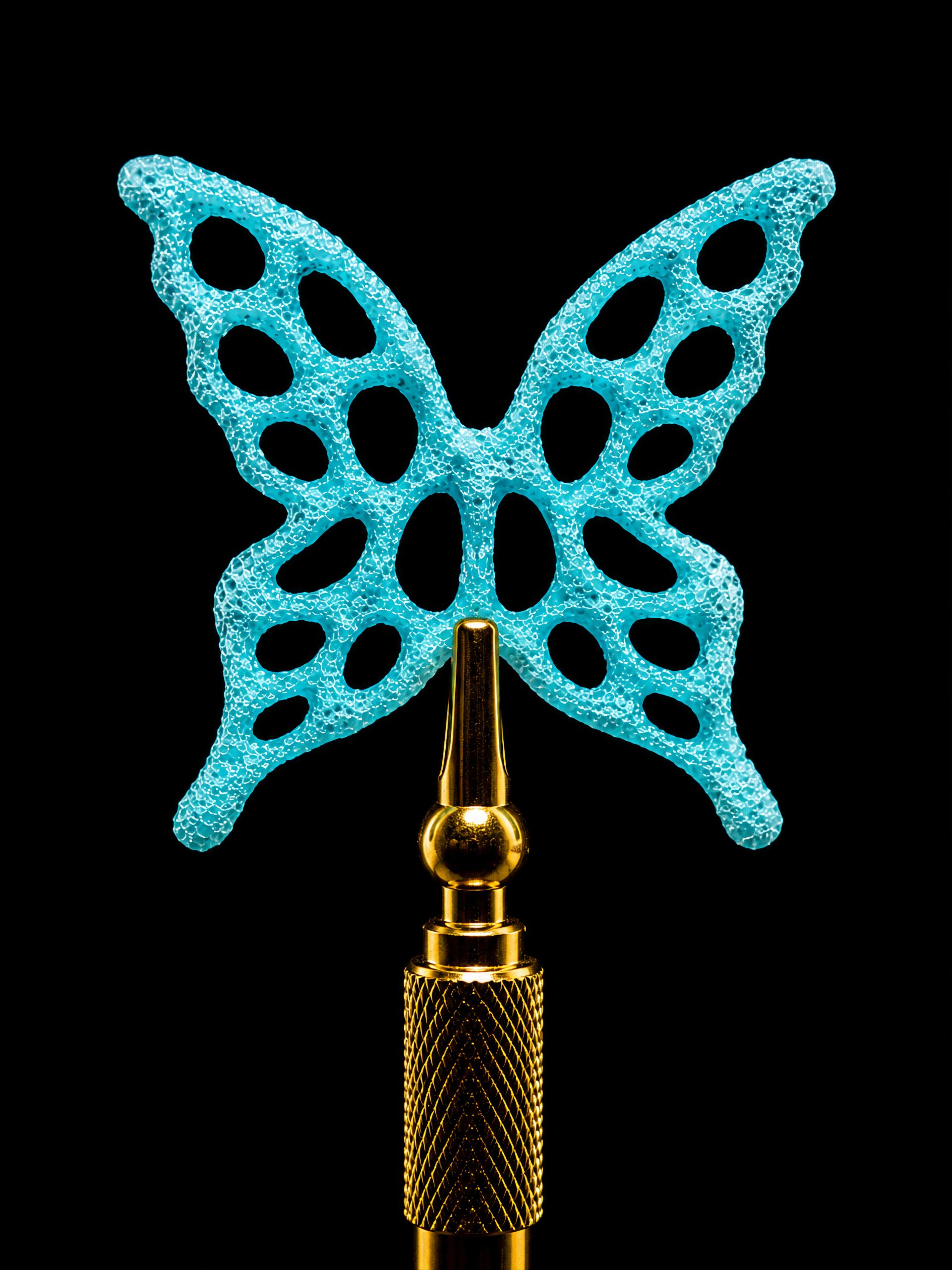 Garnish Mariposa Azul
